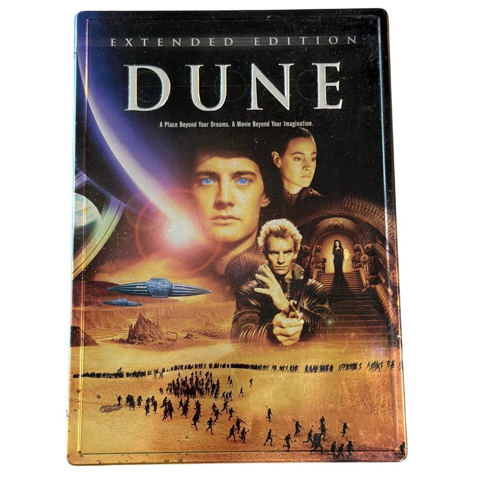 Dune Extended Edition Steel Case 1984 David Lynch DVD film movie Steelbook